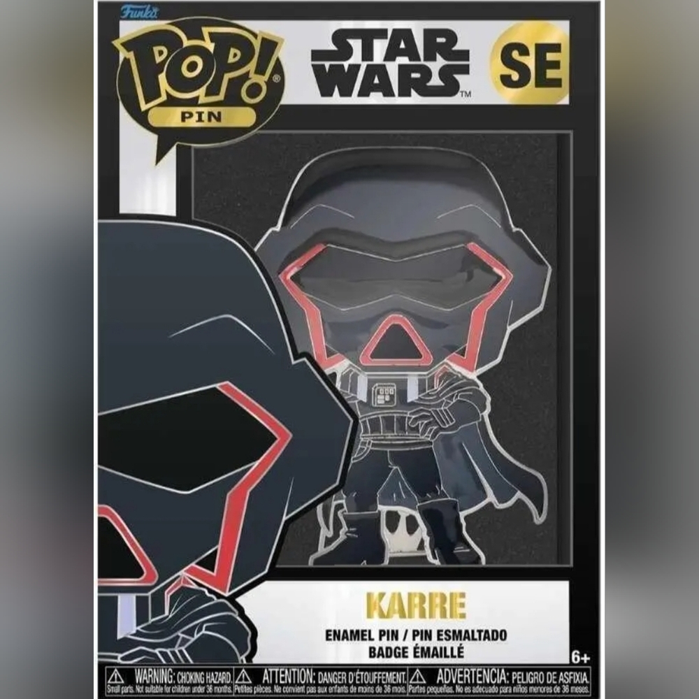 🪻5/$25 NWT Funko POP! Pins: Star Wars - Karre